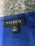 Talbots 100% Polyester Blue 3/4 Sleeve Blouse Size S - photo 7