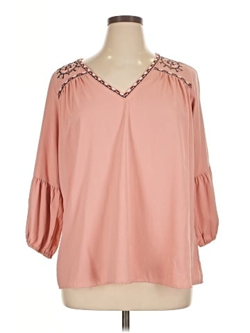 Valerie Stevens 3/4 Sleeve Blouse (view 1)