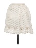 Etiquette 100% Polyester Polka Dots White Casual Skirt Size M - photo 2