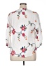 Kindred 100% Polyester Floral White 3/4 Sleeve Blouse Size XL - photo 2