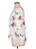 Kindred 100% Polyester Floral White 3/4 Sleeve Blouse Size XL - photo 5