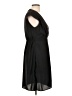H&M 100% Polyester Black Casual Dress Size 10 - photo 4