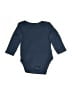Amazon Essentials 100% Cotton Blue Long Sleeve Onesie 0-3 MO / 3 MO - photo 1