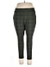 Torrid Plaid Green Casual Pants Size 3X Plus (3) - photo 1