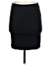 Hi-Line Solid Black Casual Skirt Size S - photo 1