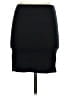 Hi-Line Solid Black Casual Skirt Size S - photo 2