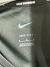 Nike 100% Polyester Black Active T-Shirt Size M - photo 7