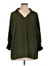 Unbranded Green 3/4 Sleeve Blouse Size L - photo 1