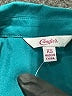 Candie's 100% Polyester Teal Long Sleeve Blouse Size XS - photo 6