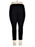 Sejour Solid Black Active Pants Size 18W - photo 2