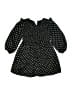Gap 100% Polyester Polka Dots Black Dress Size 4 - photo 1
