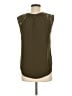 J.Crew 100% Polyester Green Sleeveless Blouse Size 8 - photo 2