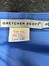 Gretchen Scott Designs Blue 3/4 Sleeve Blouse Size S - photo 6