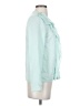 metaphor 100% Polyester Teal Long Sleeve Blouse Size S - photo 4