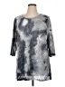 Added Dimension for Catherines Gray 3/4 Sleeve Top Size 1X - photo 1