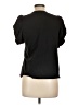 A.L.C. 100% Cotton Black Short Sleeve Top Size L - photo 2