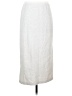 Lou & Grey Chevron-herringbone Silver Formal Skirt Size XS - photo 1