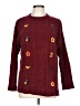 Assorted Brands 100% Acrylic Hearts Burgundy Pullover Sweater Size L - photo 1