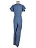 Express Solid Blue Jumpsuit Size XS - photo 2