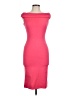 Jolie Moi 100% Elastane Solid Pink Cocktail Dress Size 10 - photo 1