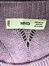 MNG Chevron-herringbone Purple Pullover Sweater Size XS - photo 7