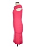 Jolie Moi 100% Elastane Solid Pink Cocktail Dress Size 10 - photo 5