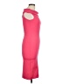 Jolie Moi 100% Elastane Solid Pink Cocktail Dress Size 10 - photo 4