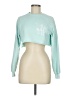 Baja East 100% Cotton Teal Sweatshirt Size Med (1) - photo 1