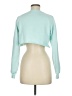 Baja East 100% Cotton Teal Sweatshirt Size Med (1) - photo 2
