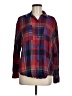 BP. Plaid Red Long Sleeve Button-Down Shirt Size M - photo 1