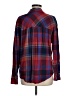 BP. Plaid Red Long Sleeve Button-Down Shirt Size M - photo 2
