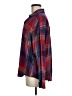 BP. Plaid Red Long Sleeve Button-Down Shirt Size M - photo 5