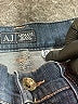 Armani Jeans Hearts Blue Jeans Size 25 waist - photo 7