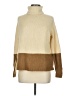 Vince. Color Block Tan Cardigan Size M - photo 1