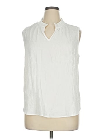AK Anne Klein Sleeveless Blouse (view 1)