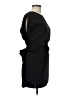 Aqua 100% Polyester Solid Black Cocktail Dress Size M - photo 4