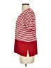 misook 100% Acrylic Red Short Sleeve Top Size XS - photo 5