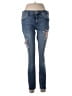 Zara Hearts Blue Jeans Size 8 - photo 1