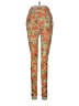 Lularoe Floral Orange Casual Pants One size - photo 2