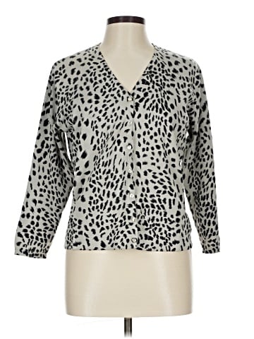 City Silk Cardigan (view 1)