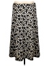 Sigrid Olsen 100% Polyester Print Black Casual Skirt Size L - photo 2