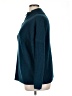 Merokeety Solid Teal Turtleneck Sweater Size XL - photo 5
