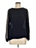 J.Crew 100% Viscose Black Long Sleeve Blouse Size 6 - photo 1