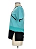 misook Color Block Teal Short Sleeve Top Size XS - photo 5