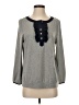 Comme Toi Gray Long Sleeve Top Size S - photo 1