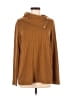 Rafaella Brown Turtleneck Sweater Size M - photo 1