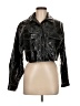 Forever 21 Metallic Black Jacket Size M - photo 1