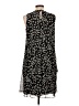 Anne Klein Animal Print Black Cocktail Dress Size 10 - photo 2
