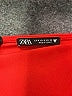 Zara Solid Red Cocktail Dress Size S - photo 7