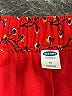 Old Navy 100% Polyester Paisley Red Casual Skirt Size M - photo 4